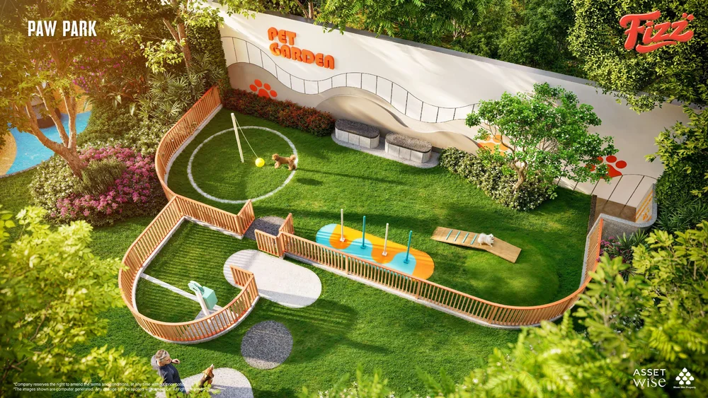 The Title FIZZ artist’s impression: Paw Park