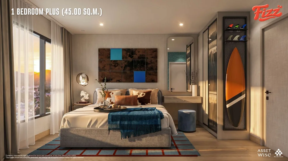 The Title FIZZ artist’s impression: One Bedroom Plus · bedroom
